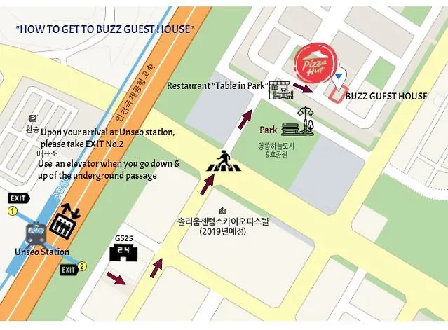 ** Pensionat Buzz Guesthouse Inchon Sydkorea